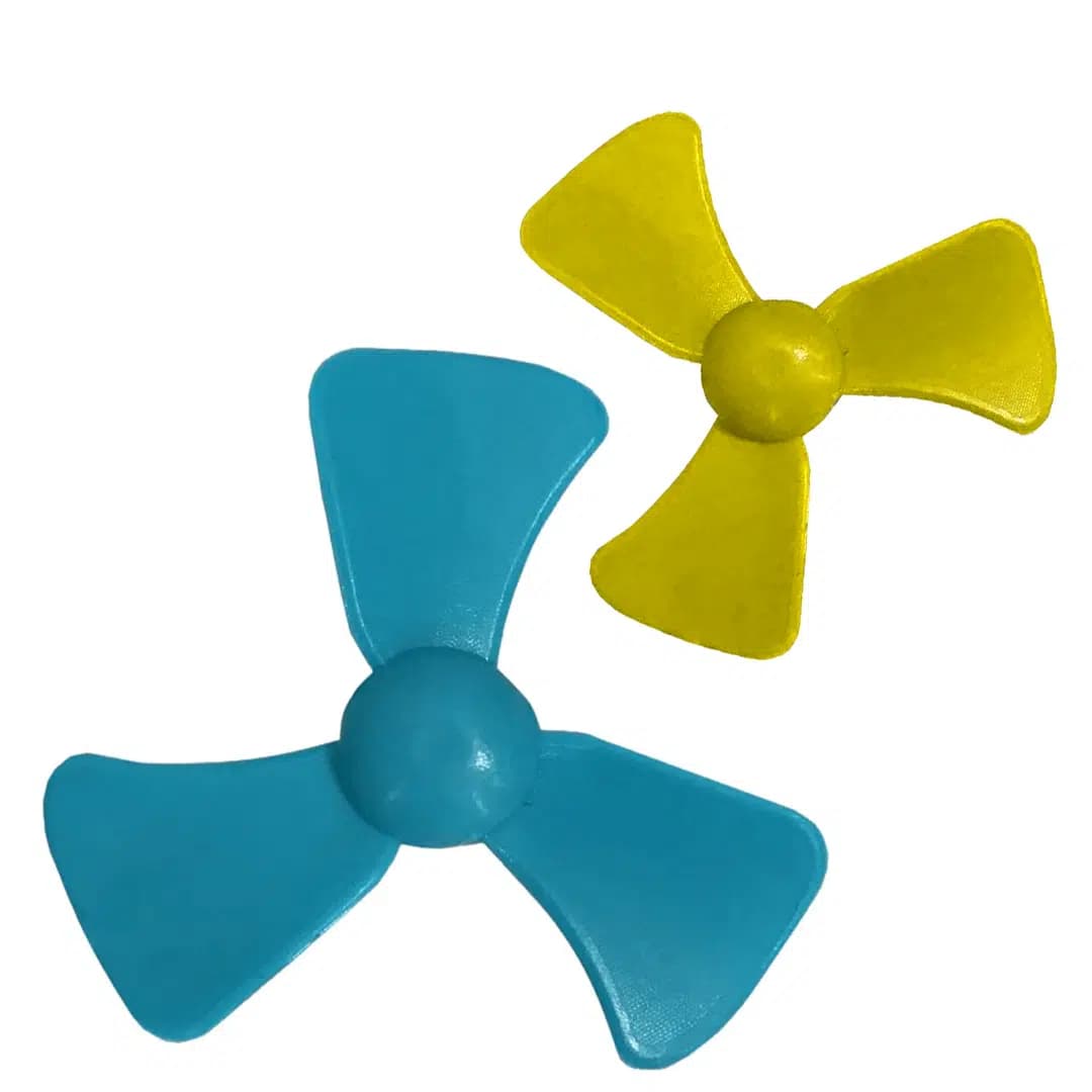 Powermaster PM-25380 5.5Cm Çap 3 Bıçaklı Oyuncak Motoru Plastik Pervane - Seyyar Elektronik