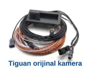 PowerMaster PM-25489 Volkswagen Tiguan Geri Görüş Kamerası 2Mp 720P 4+2Pin Soketli 5 Metre Kablolu - Seyyar Elektronik