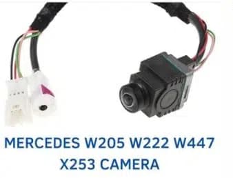 PowerMaster PM-25498 Mercedes-Benz W205 W222 W447 X253 Uyumlu Soketli Geri Görüş ve 360° Çevre Görüş Kamerası - Seyyar Elektronik