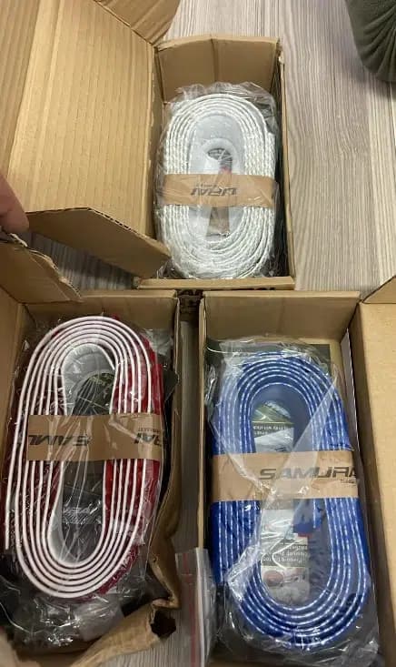 PowerMaster PM-26293 Samurai EZ Lipi Mavi Karbon Tampon Koruma Eki Yapışkanlı 2.5 Metre - Seyyar Elektronik