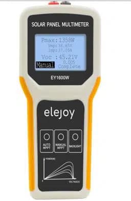 PowerMaster PM-26939 1600 Watt Fotovoltaik MPPT Solar Panel Voltaj Multimetre 12-60V - Seyyar Elektronik