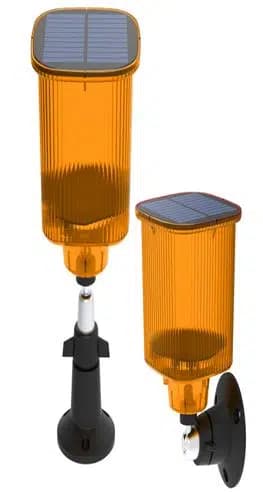 PowerMaster PM-26956 Mikrofonlu Sesli Hayvan Kovucu Alarm Cihazı Solar Panelli - Seyyar Elektronik