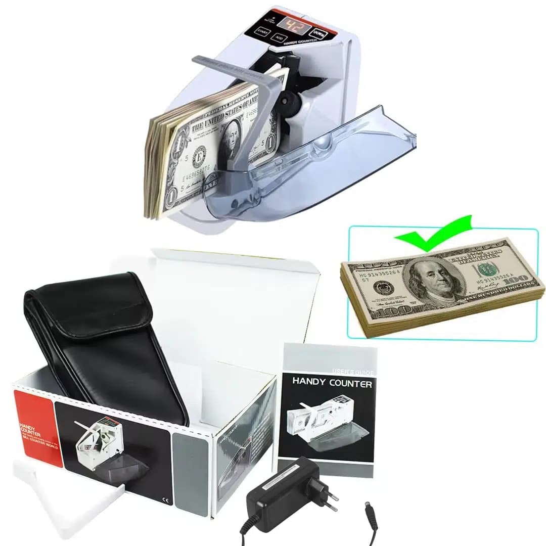 Powermaster PM-27184 Taşınabilir Dc 5v Mini Uv Işık Para Sayma Ve Kontrol Makinesi - Seyyar Elektronik