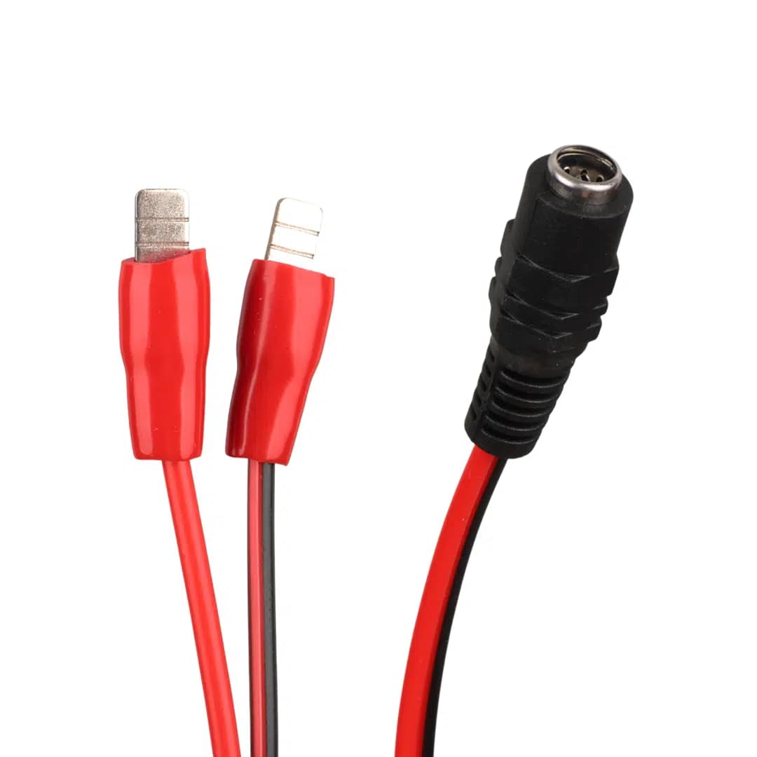 PowerMaster PM-28534 DC 5.5x2.5mm Dişi - C45 Terminal Erkek Adaptör Kablosu - Seyyar Elektronik