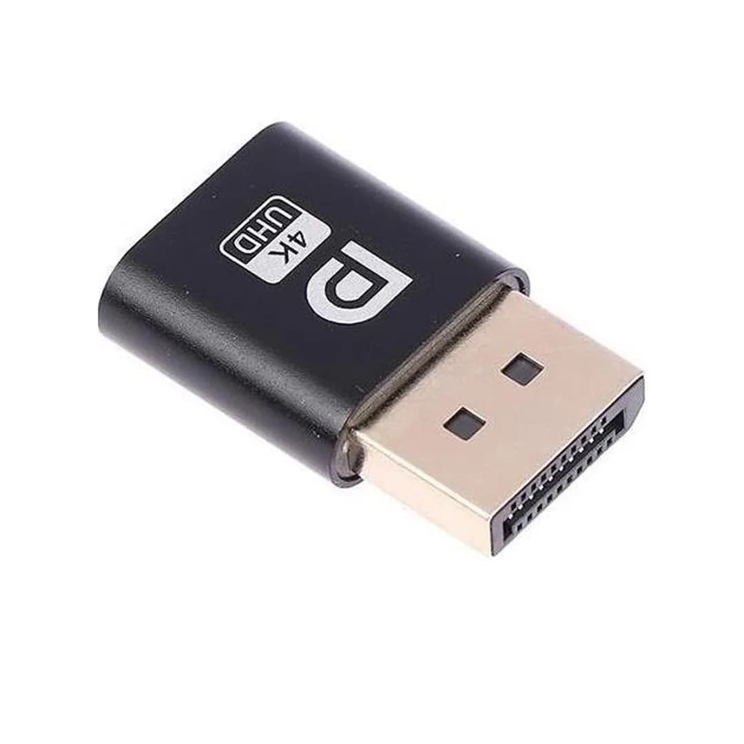 Powermaster PM-29415 Displayport 4K Uhd Dummy Plug Sanal Monitör Ekran Kartı Emülatörü - Seyyar Elektronik