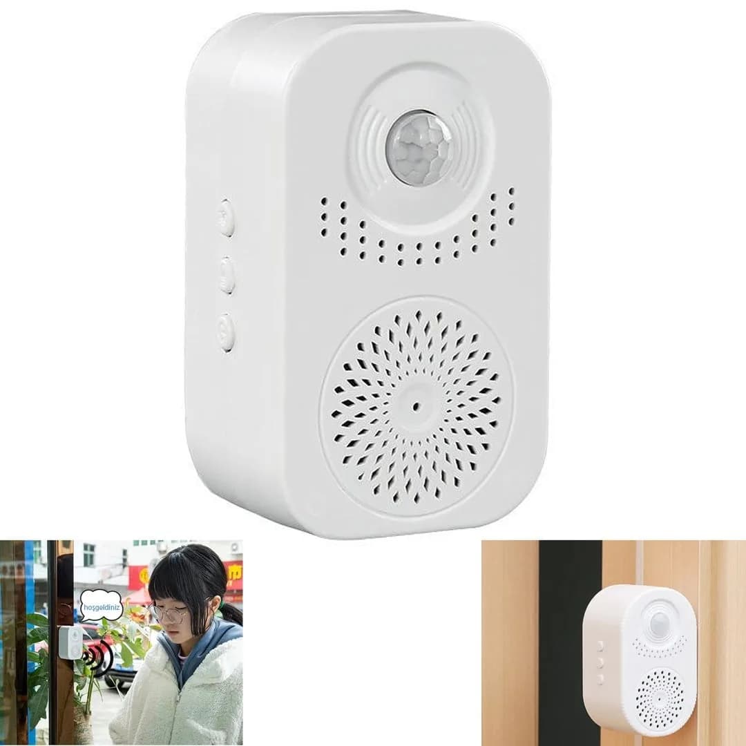 Powermaster PM-29670 Dc 5V Şarjlı Sesli İkaz Akıllı Kapı Sensörü - Seyyar Elektronik