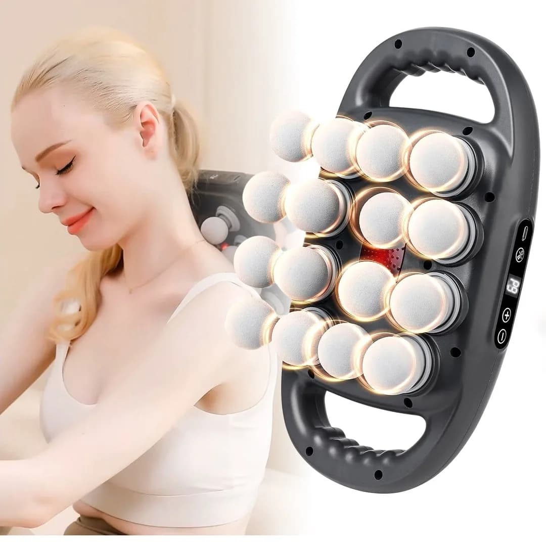 Powermaster PM-29677 16 Başlıklı Ultra Geniş Alanlı Selülit ve Derin Doku Masaj Aleti - Seyyar Elektronik