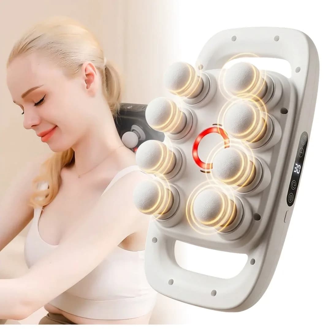 Powermaster PM-29678 Multi-Foksiyonel 8 Başlıklı Profesyonel Selülit Giderici ve Derin Doku Masaj Aleti - Seyyar Elektronik