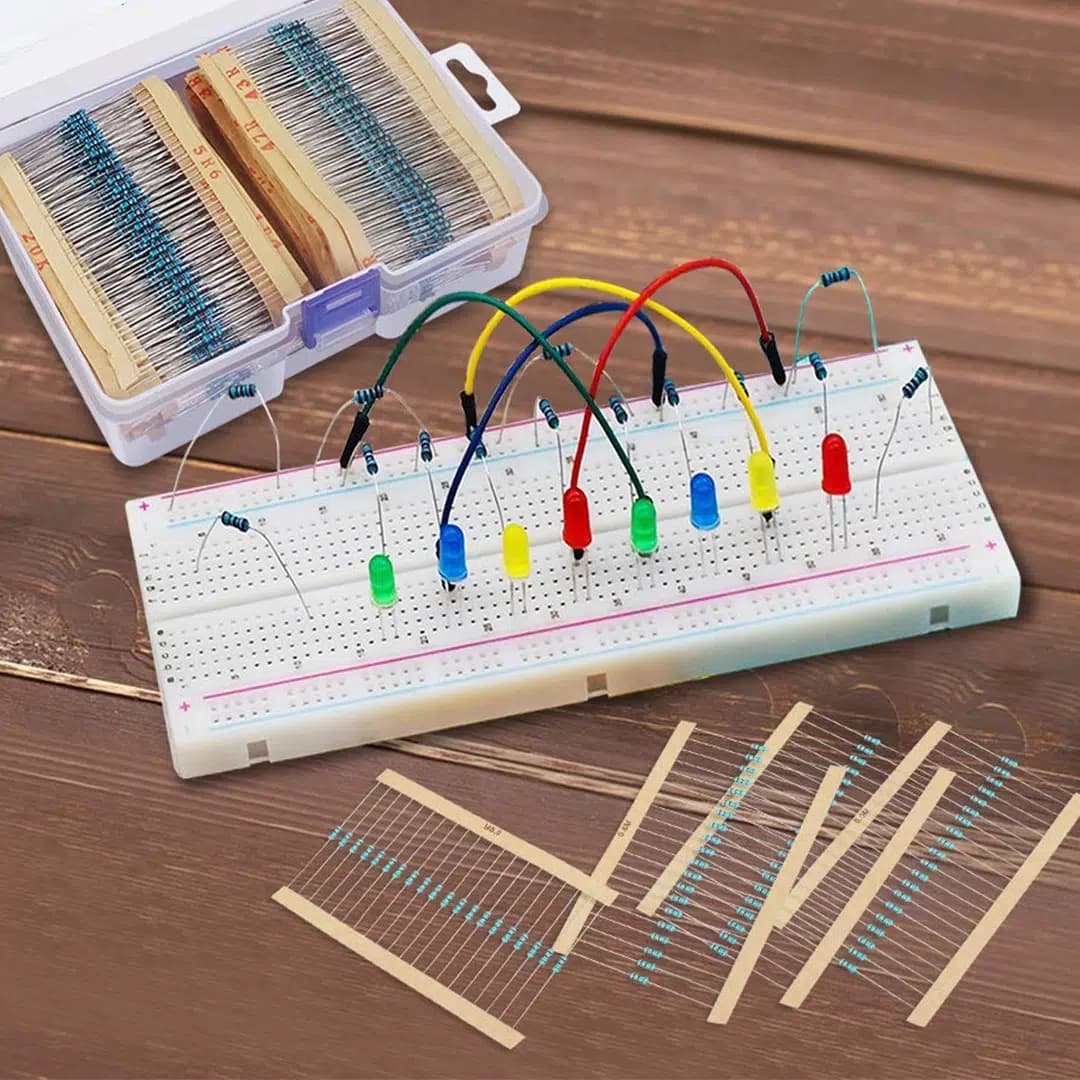 Powermaster PM-29724 1/4W 1 Ohm - 10 Mega Ohm Arası 130 Çeşit 2600 Parça Direnç Kiti - Seyyar Elektronik