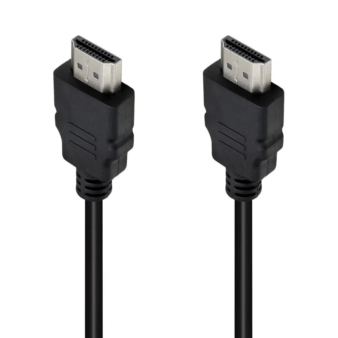 PowerMaster PM-31396 Plastik Düz Siyah 50 cm Poşetli HDMI Kablo - Seyyar Elektronik