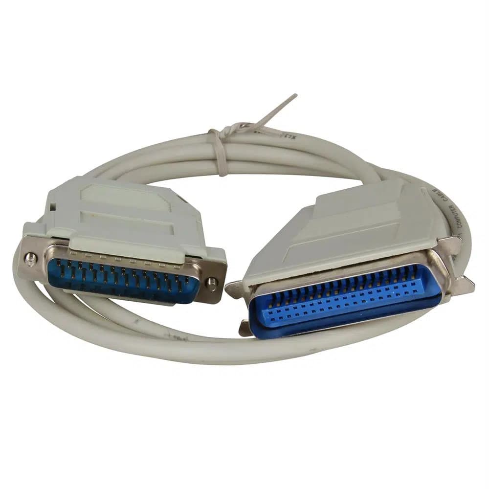 PowerMaster PM-4940 1.5 Metre IEEE1284 DB25 Erkek - DB25 Dişi Paralel LPT Yazıcı Kablosu - Seyyar Elektronik