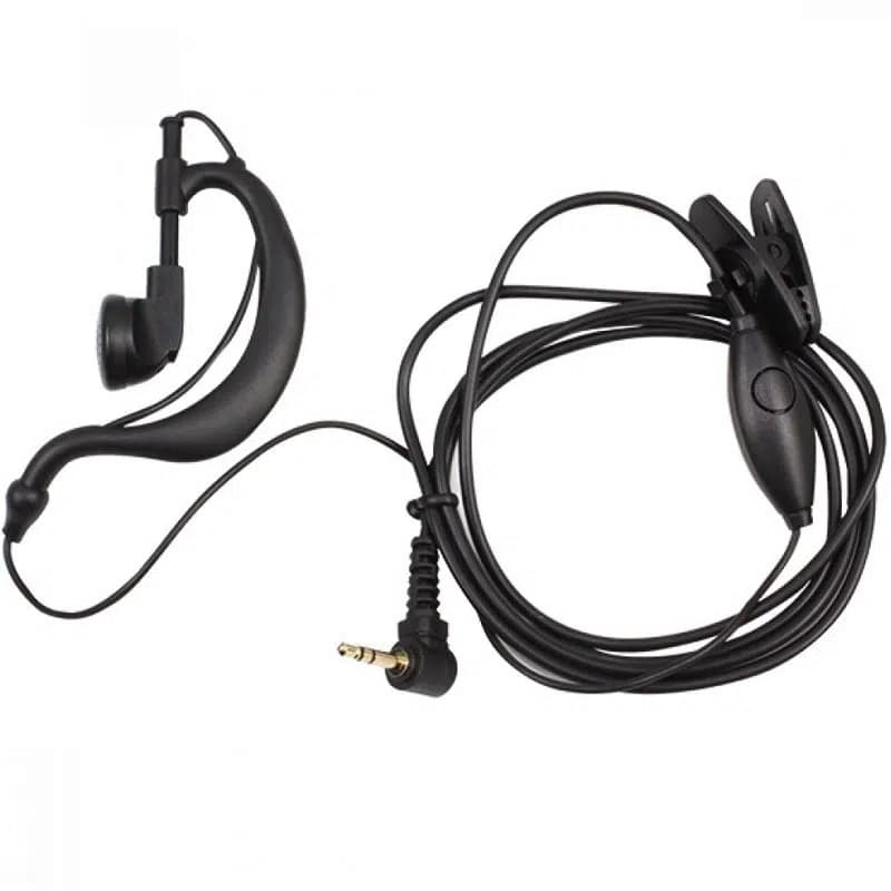 PowerMaster PMR2-5 WLN KD-C80 Motorola T6N Aselsan Cobra PMR Akustik EL Telsizi Mikrofonlu Kulaklık 2.5mm Stereo Jacklı - Seyyar Elektronik