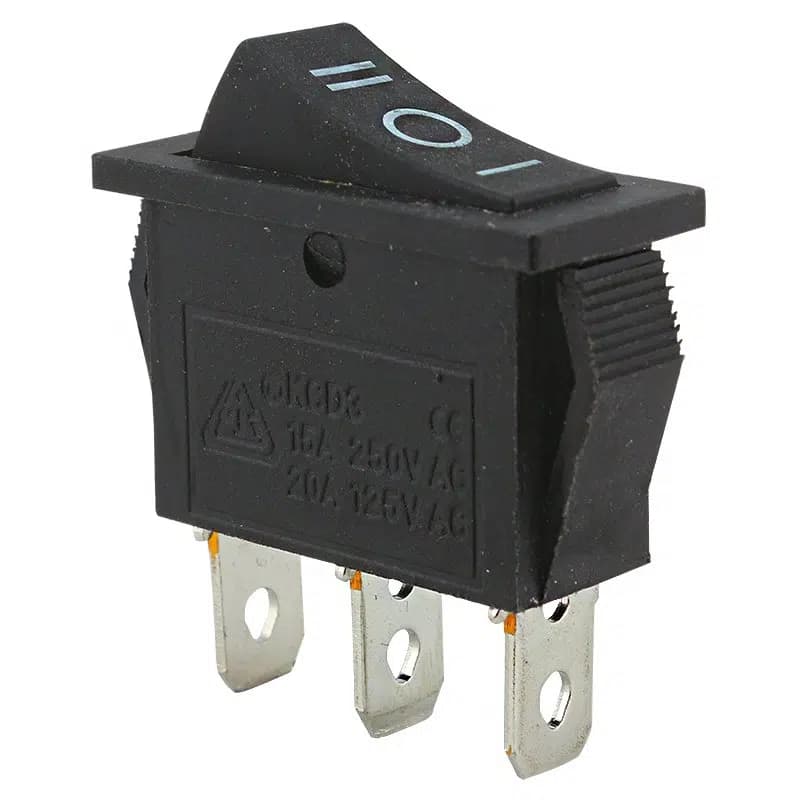 Tekli İnce Işıksız Üç Konumlu Anahtar IC-115 - Seyyar Elektronik