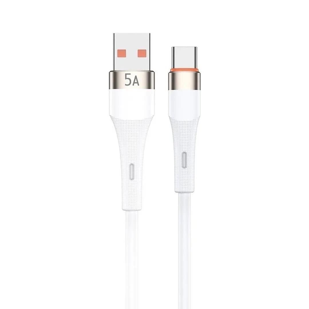 Powerway HC05 Örgülü 5 Amper USB TO Type- C 1 Metre Şarj Data Kablosu - Seyyar Elektronik