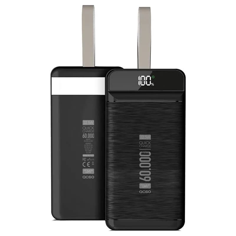 Powerway Qc60 60000 Mah 3.0 Kablolu 22.5w Powerbank - Seyyar Elektronik