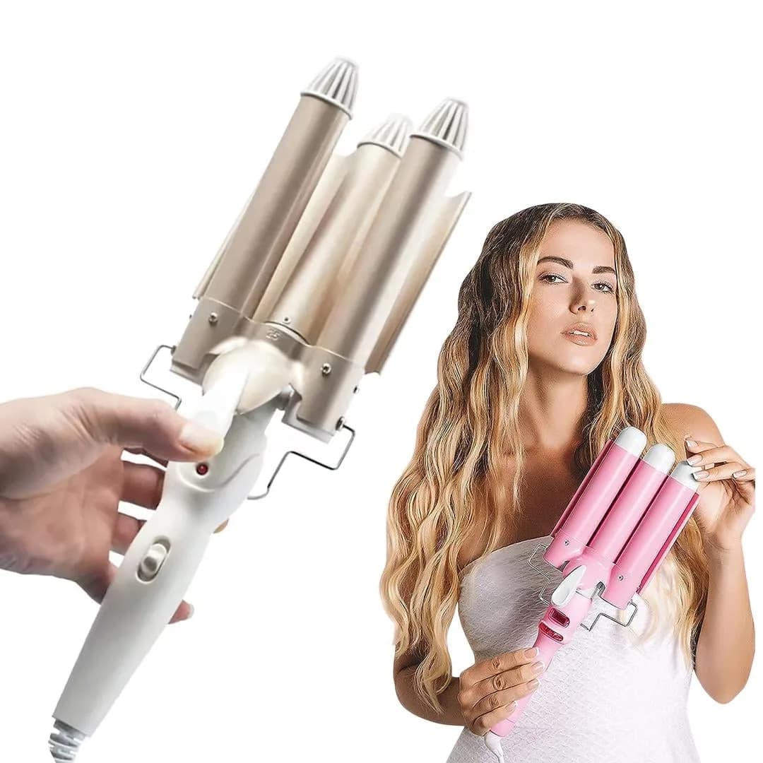 Premio T-0042 Triple Su Dalgası Profesyonel Saç Şekillendirici Maşası - Seyyar Elektronik