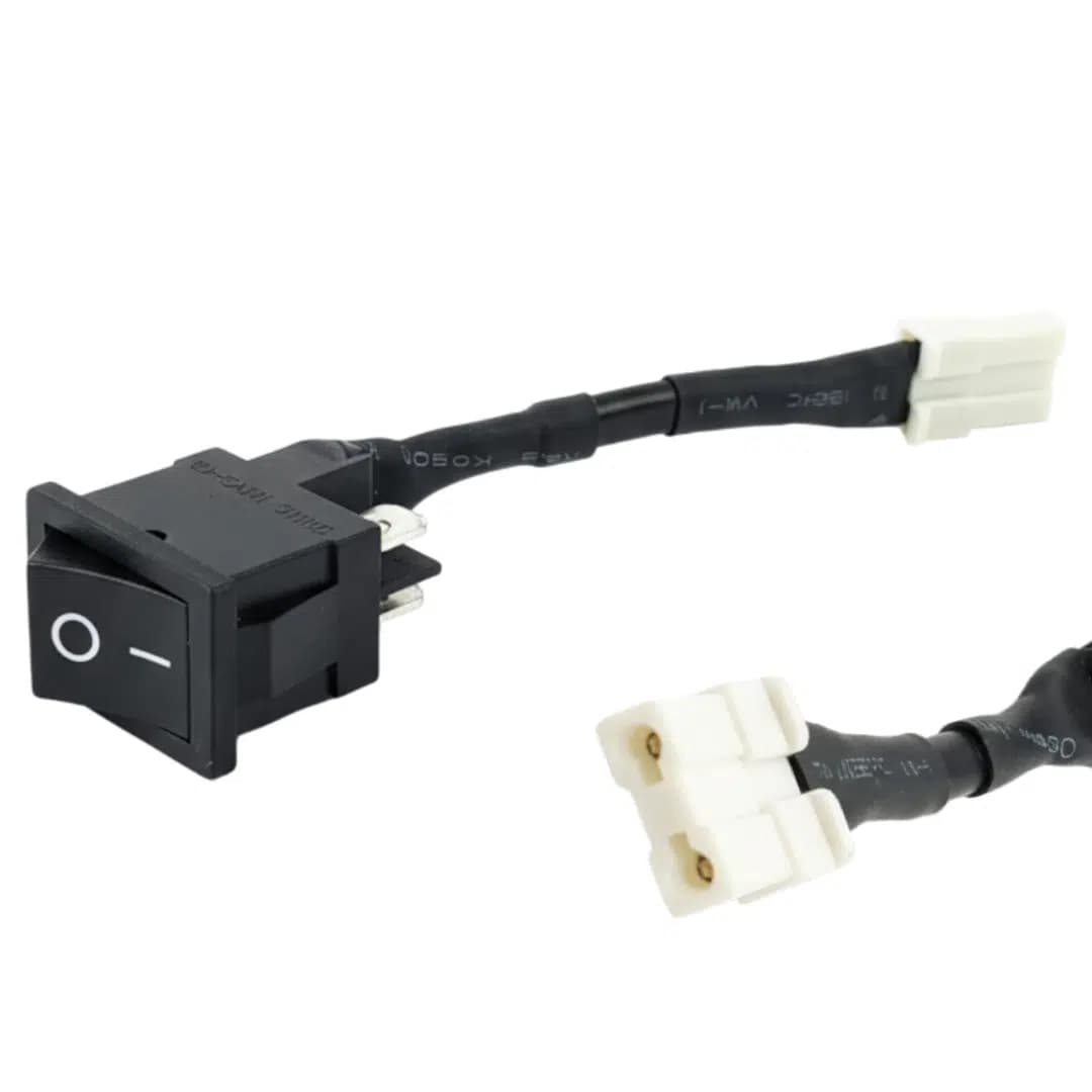 R13-0 2 Pin Siyah Soketli Yükseltici Anahtarı - 6A 250V (19x13mm) - Seyyar Elektronik