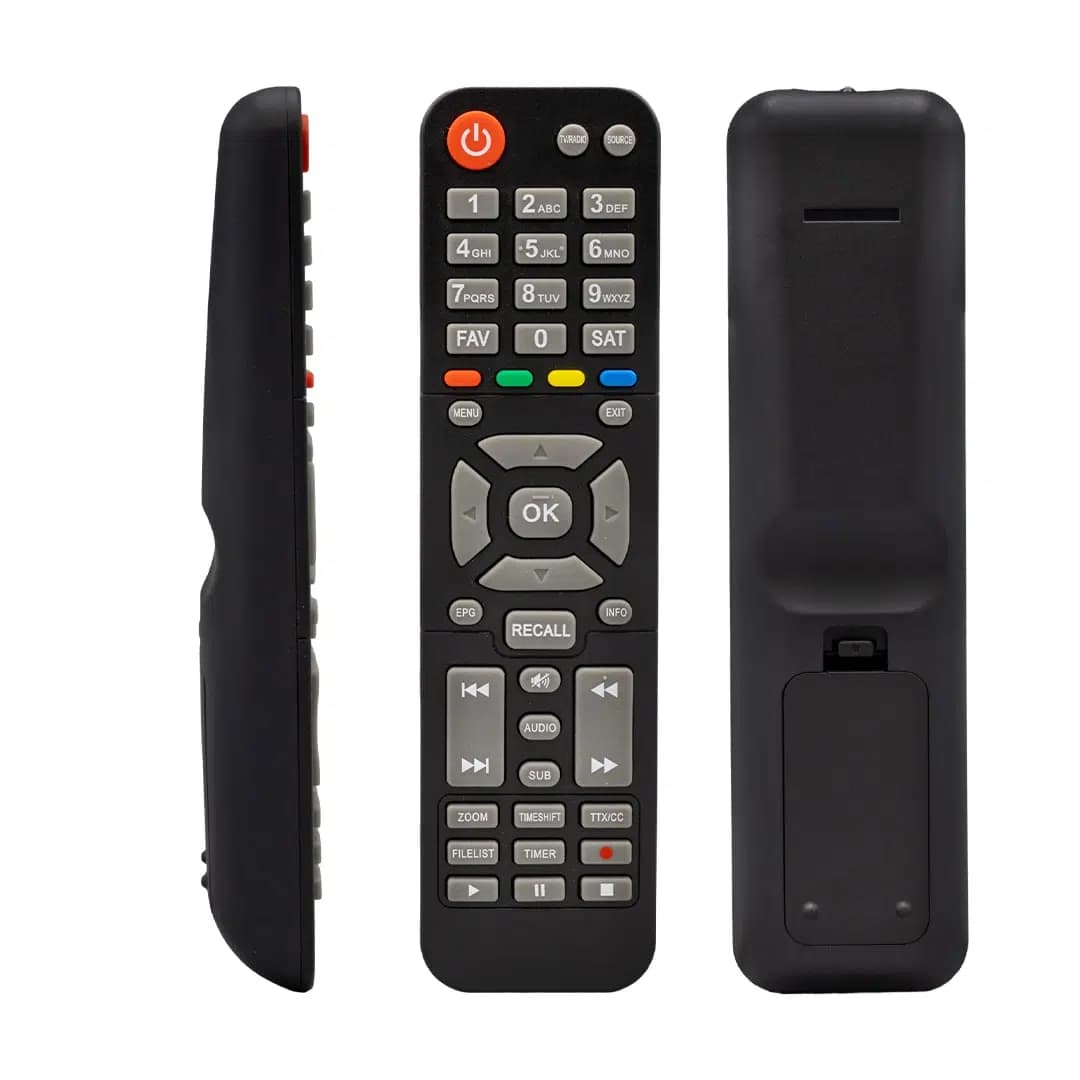 Rose Crystal Pro HD - Rose Premium Mini Scart+HD / Technobox Twin / Foxstar Twin HD Uydu Alıcı Kumandası - Seyyar Elektronik