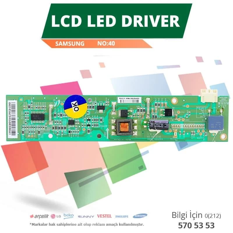 Samsung SSL320_0D3A REV0.1- LTA320AP33 - Lcd Led Driver - Seyyar Elektronik