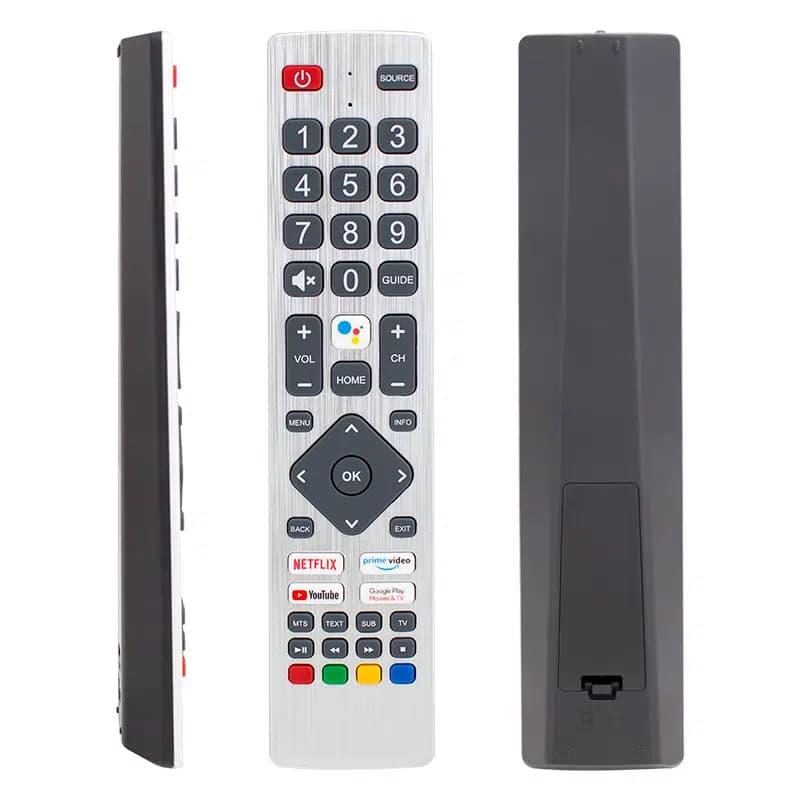 Sharp SH-V1 Netflix-Youtube-Google Play-Prime Video Ses Komutlu Lcd-Led Tv Kumanda - Seyyar Elektronik