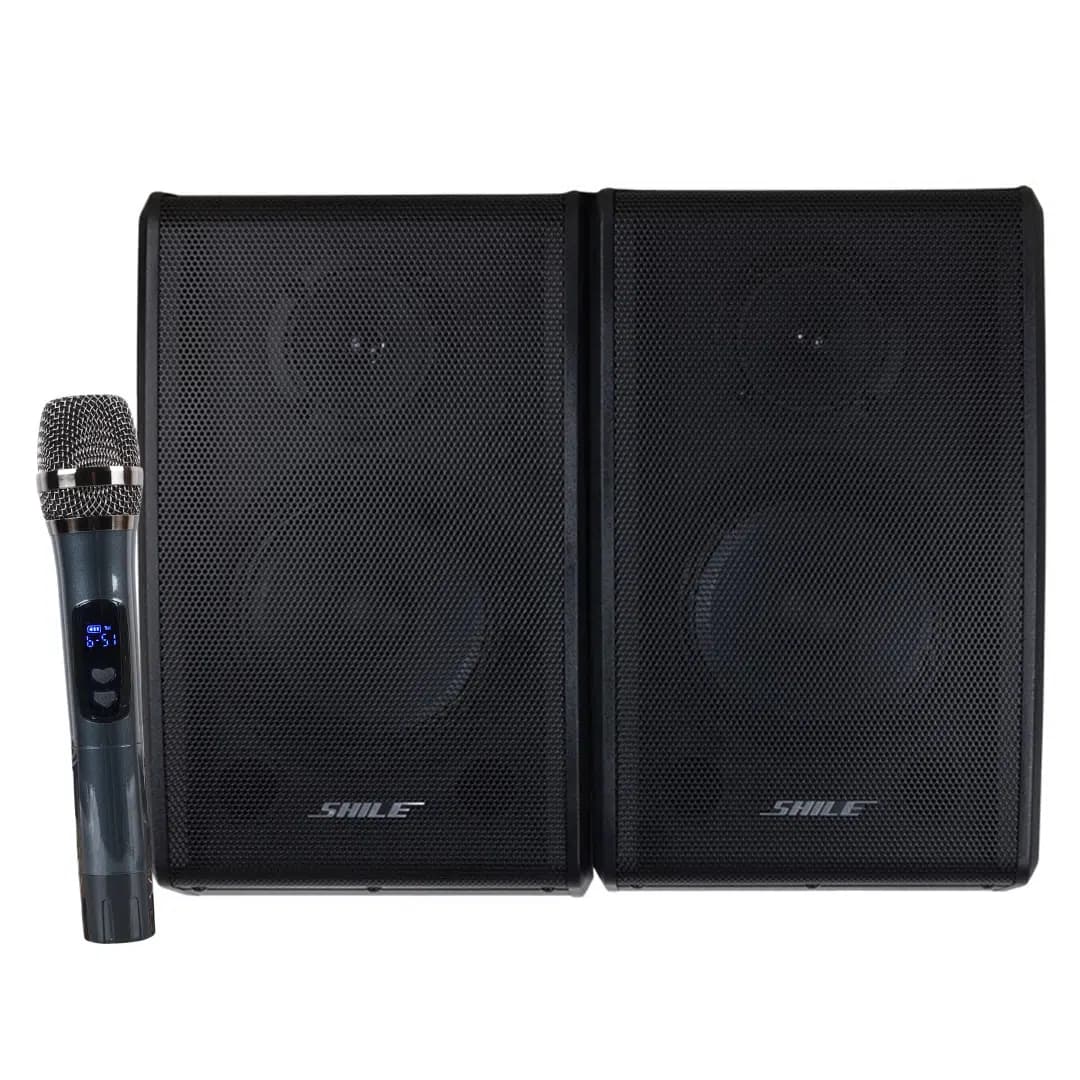 Shile KX-2 El Mikrofonlu USB-SD-Bluetooth Destekli Hoparlör - Seyyar Elektronik