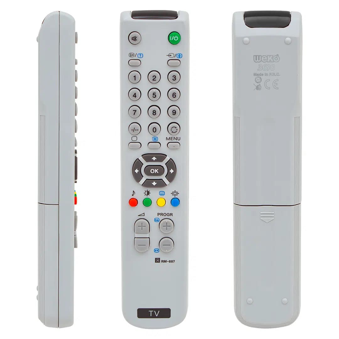 Sony RM-887 KV-21FT2K KV-29FX65E KV-21FX30E Tüplü Tv Kumandası - Seyyar Elektronik