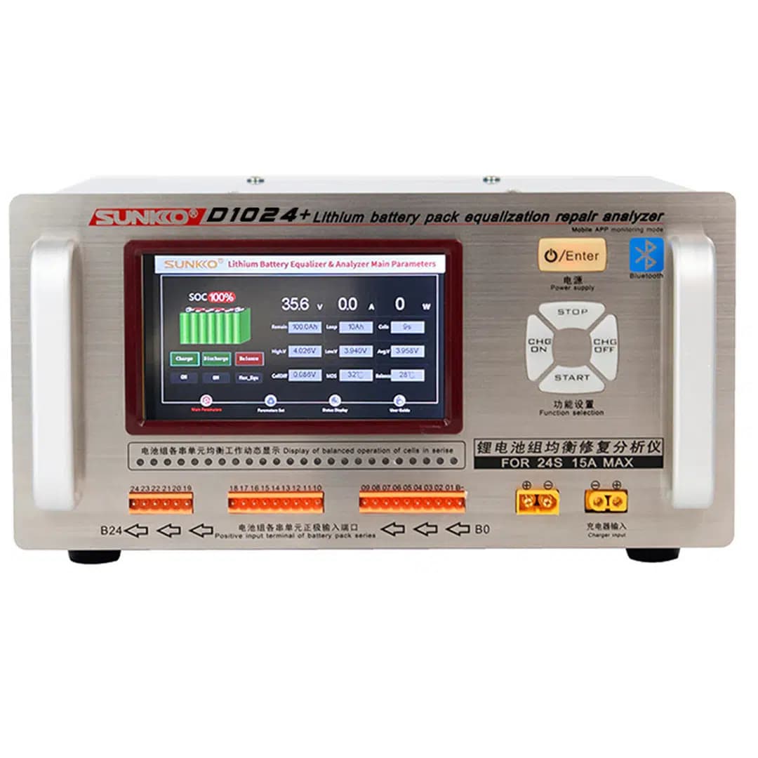 Sunkko 1024+ Lityum Pilli 10A Ekolayzer Ve Analiz Cihazı - Seyyar Elektronik