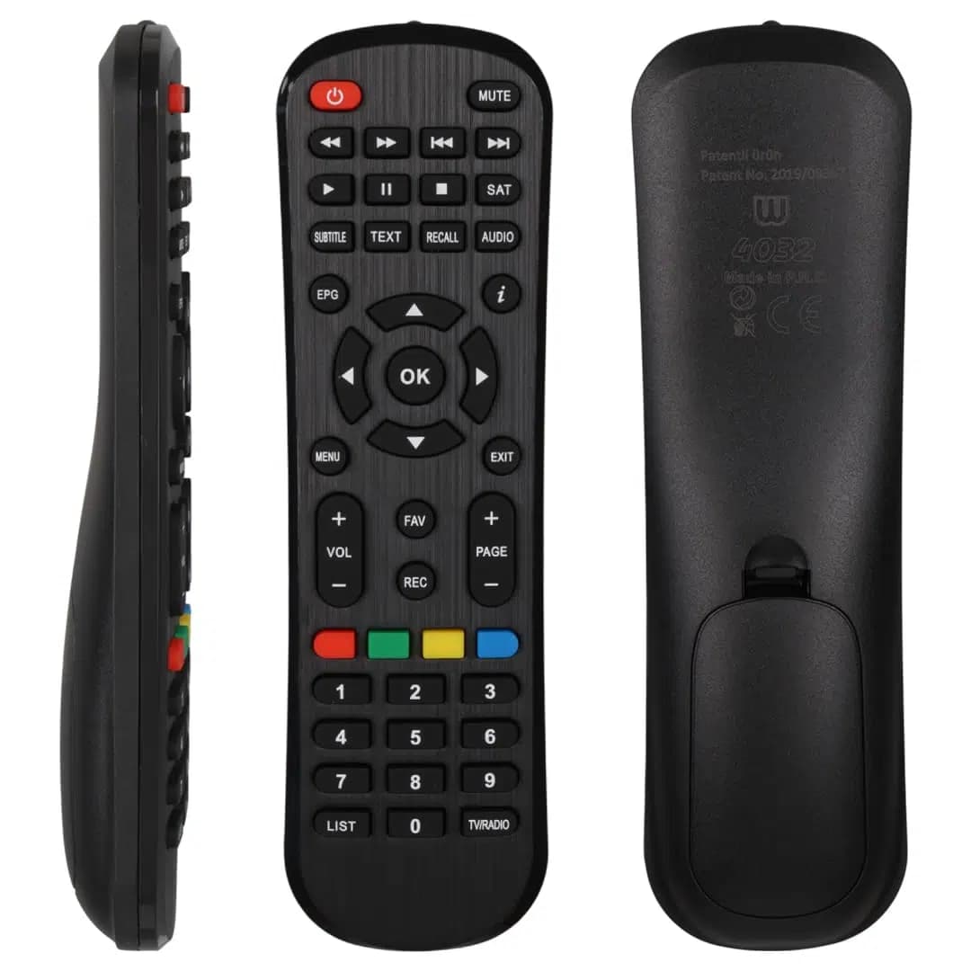 Sunny AT-14850 - Skytech ST-19200 HD - Showmax Blue -Herz 56000 - Korax HD Uydu Alıcı Kumandası - Seyyar Elektronik