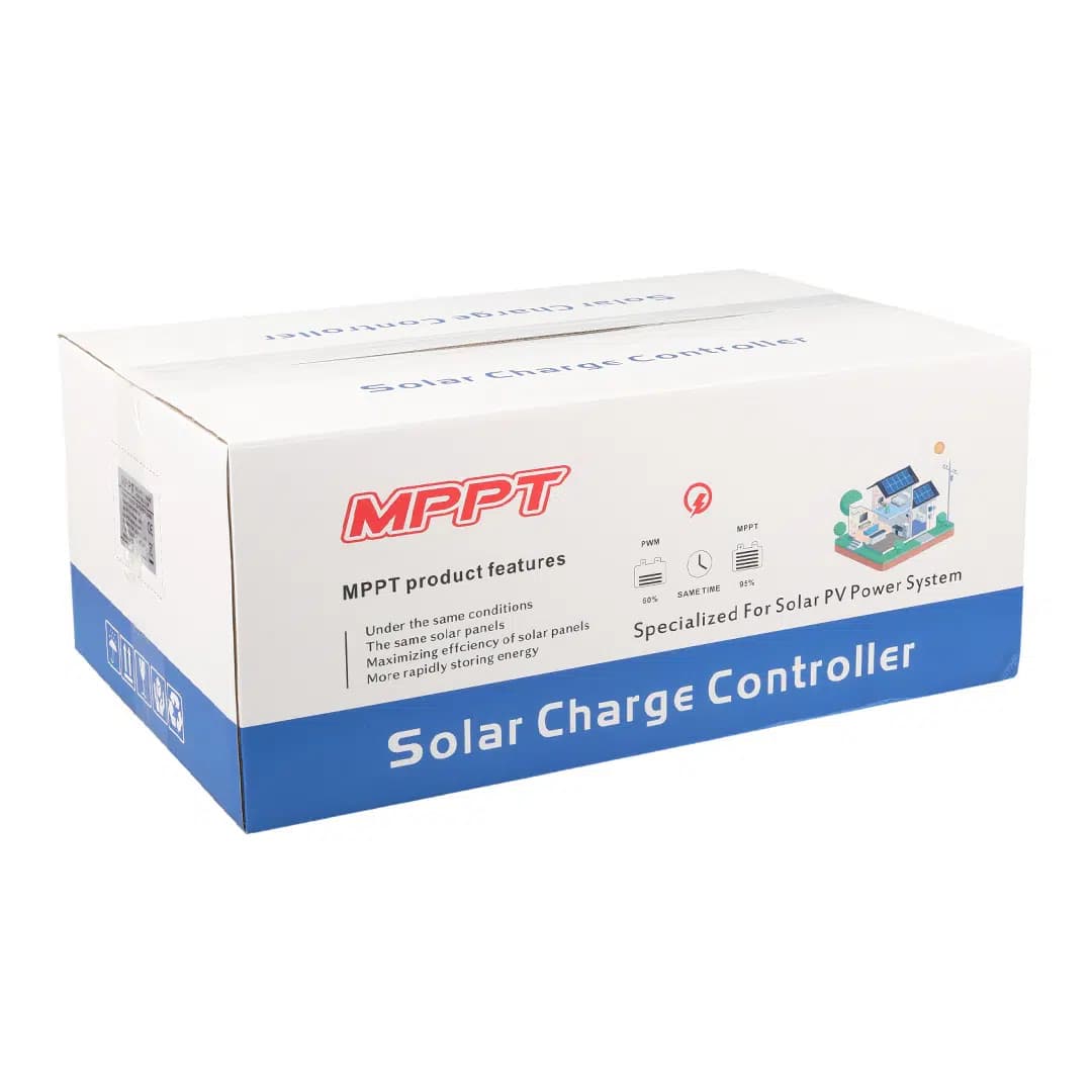 Sunsolar MPK80 MPPT Solar Şarj Kontrol Cihazı 80A (12V/24V/36V/48V Otomatik) 150V Maksimum PV LCD Ekranlı RS485 Portlu - Seyyar Elektronik
