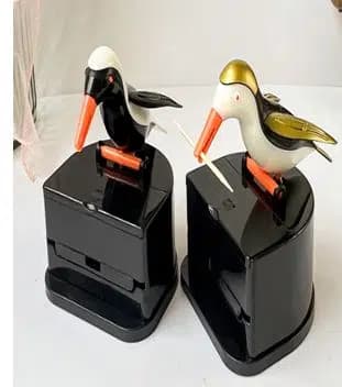 Sunup SN-28780 Penguen Figürlü Basmalı Kürdan Saklama Kutusu Kürdanlık - Seyyar Elektronik