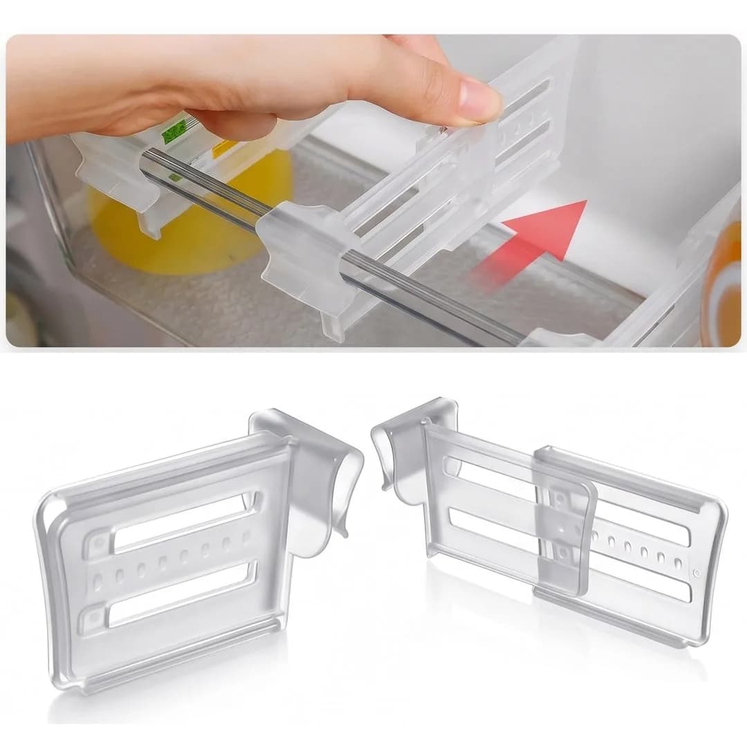 Sunup SN-29131 1 Adet Şeffaf Buzdolabı Yan Kapı Düzenleyici Ayırıcı - Seyyar Elektronik