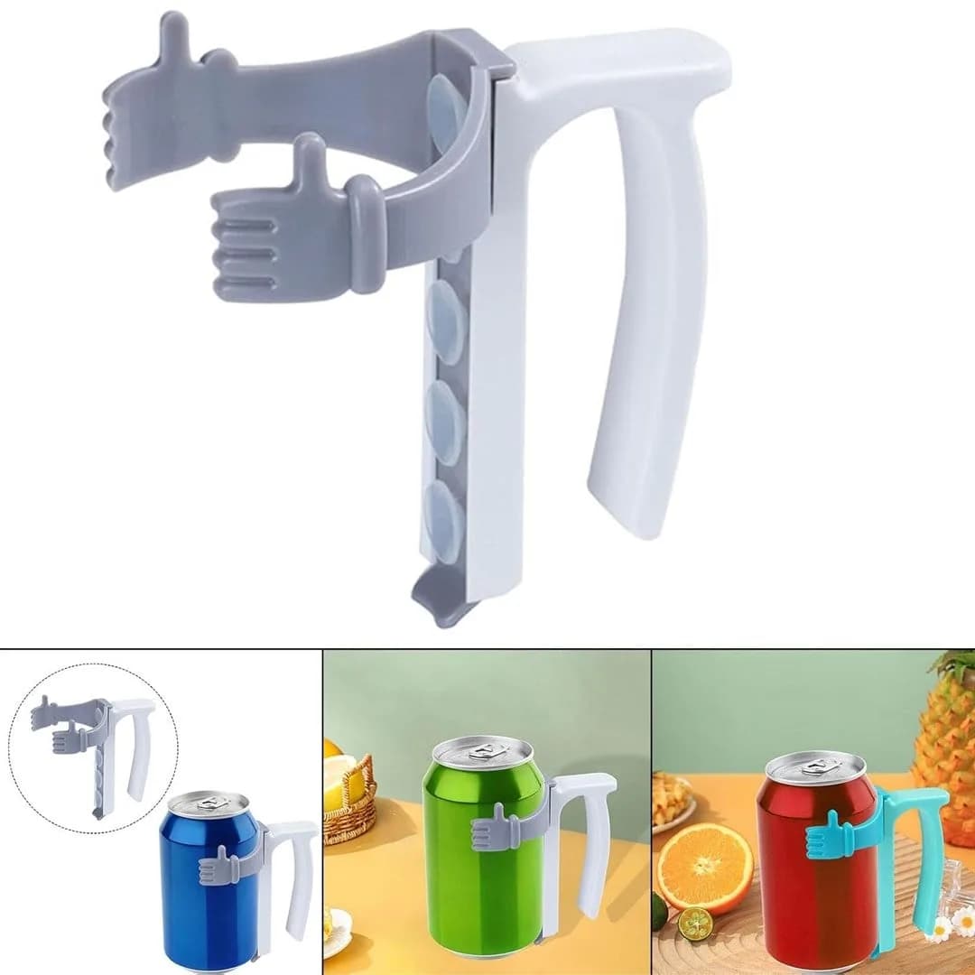 Sunup SN-29912 Kaymaz Saplı El Tasarım Kutu İçecek Tutucu - Seyyar Elektronik