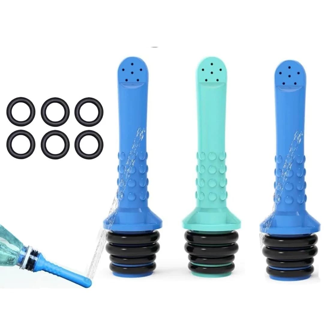 Sunup SN-37729 Pratik 21-25Mm Seyahat-Kamp Tipi 3'lü Tuvalet Temizlenme Taharet Nozzle - Seyyar Elektronik