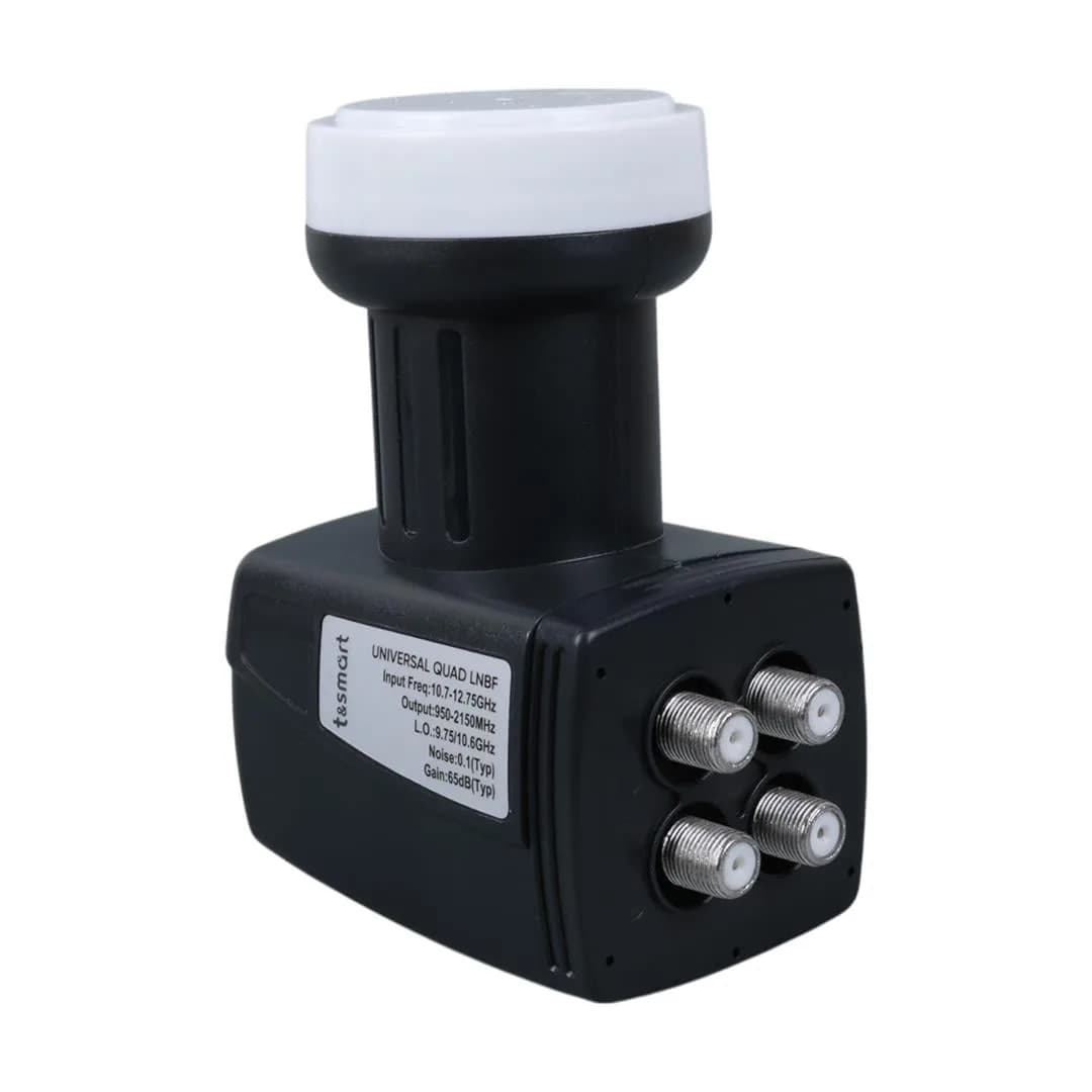 T&Smart 0.1dB Ultra HD 4K Universal Dört Çıkışlı Lnb - Seyyar Elektronik