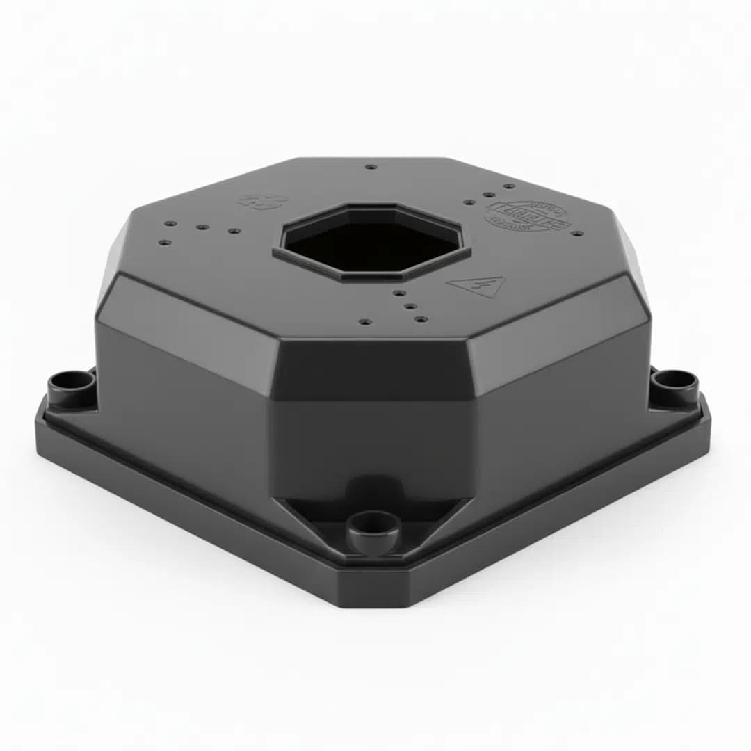 Thor TKB-1111 Dış Mekan Kamera Montaj Kutusu (Antrasit Buat + Taban) - Seyyar Elektronik