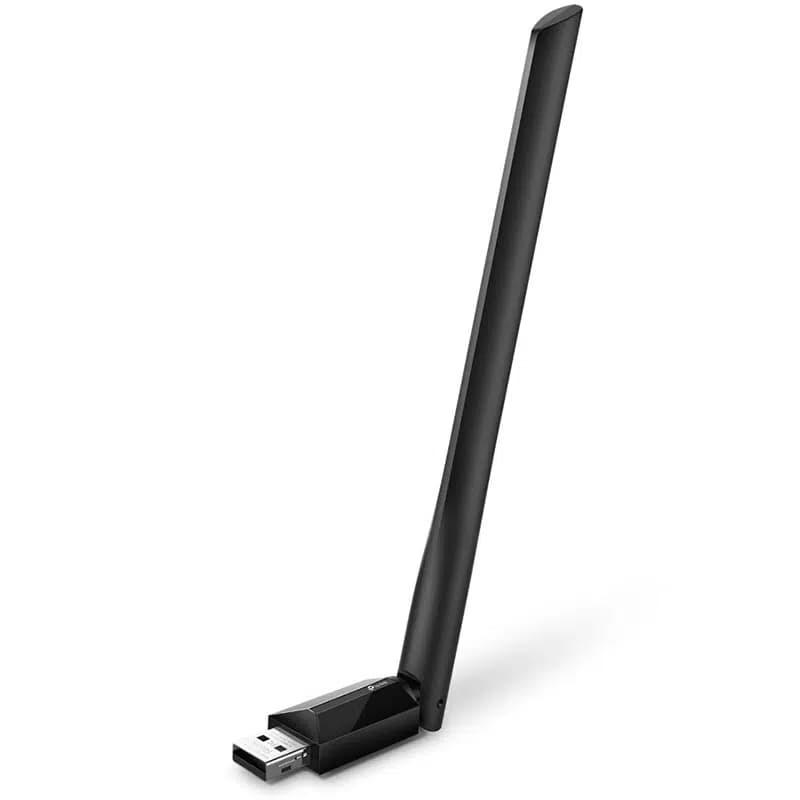 TP-Link Archer T2U Plus AC600 600 Mbps Dualband Antenli USB Wireless Adaptör - Seyyar Elektronik