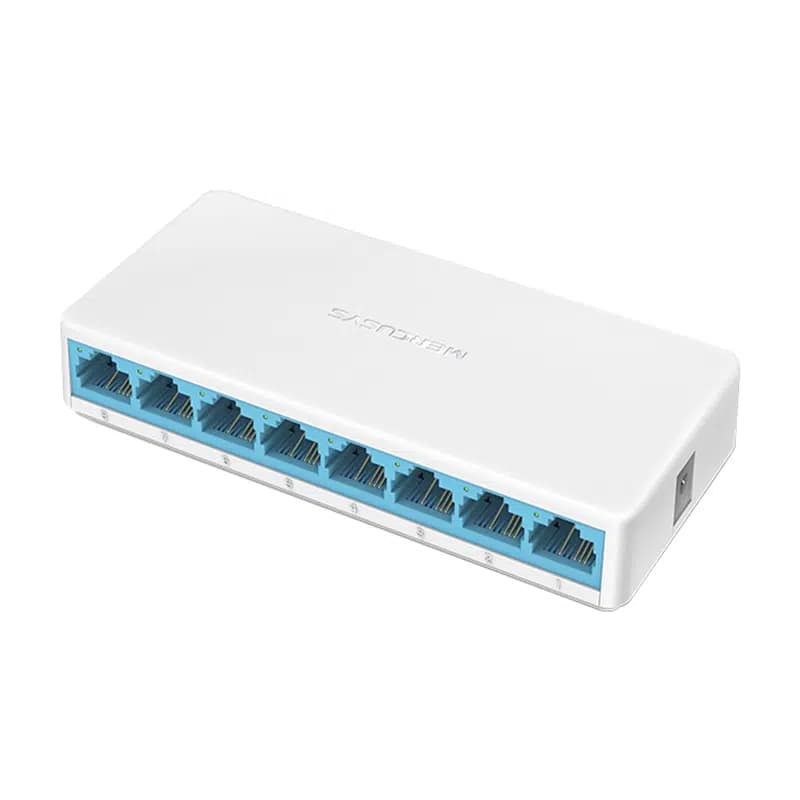 TP-Link Mercusys MS108 10/100 Mbps 8 Port Ethernet Switch - Seyyar Elektronik
