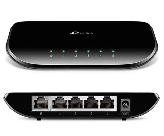TP-Link TL-SG1005D 5 Port 10/100/1000 Mbps Gigabit Ethernet Switch - Seyyar Elektronik