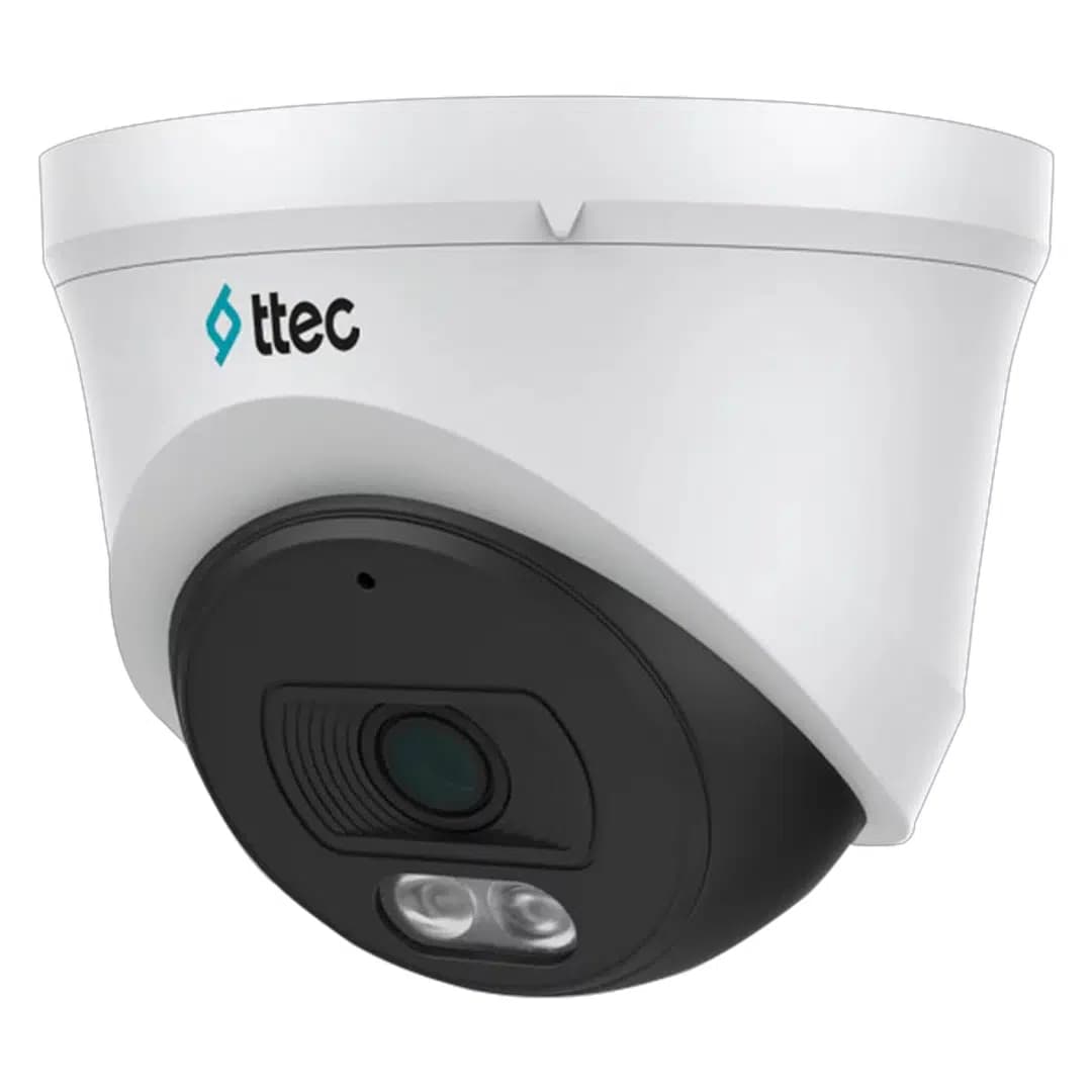 Ttec IPDP-2330M-M-LITE 2MP 2.8mm 30 Metre IR Sensörü Dahili Mikrofonlu H265+ IP67 IP Dome Kamera - Seyyar Elektronik
