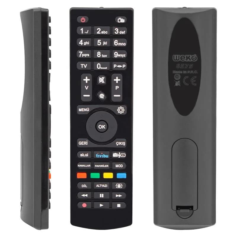 Türk Telekom Tivibu 2019 HD - IP TV Uydu Alıcı Kumandası - Seyyar Elektronik