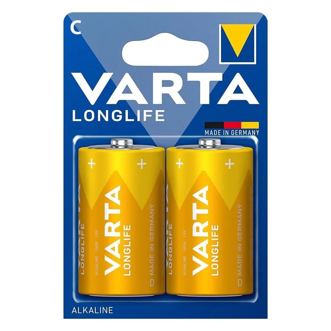 Varta Longlife Power Alkalin Orta Boy C Pil (2'li Paket) - Seyyar Elektronik