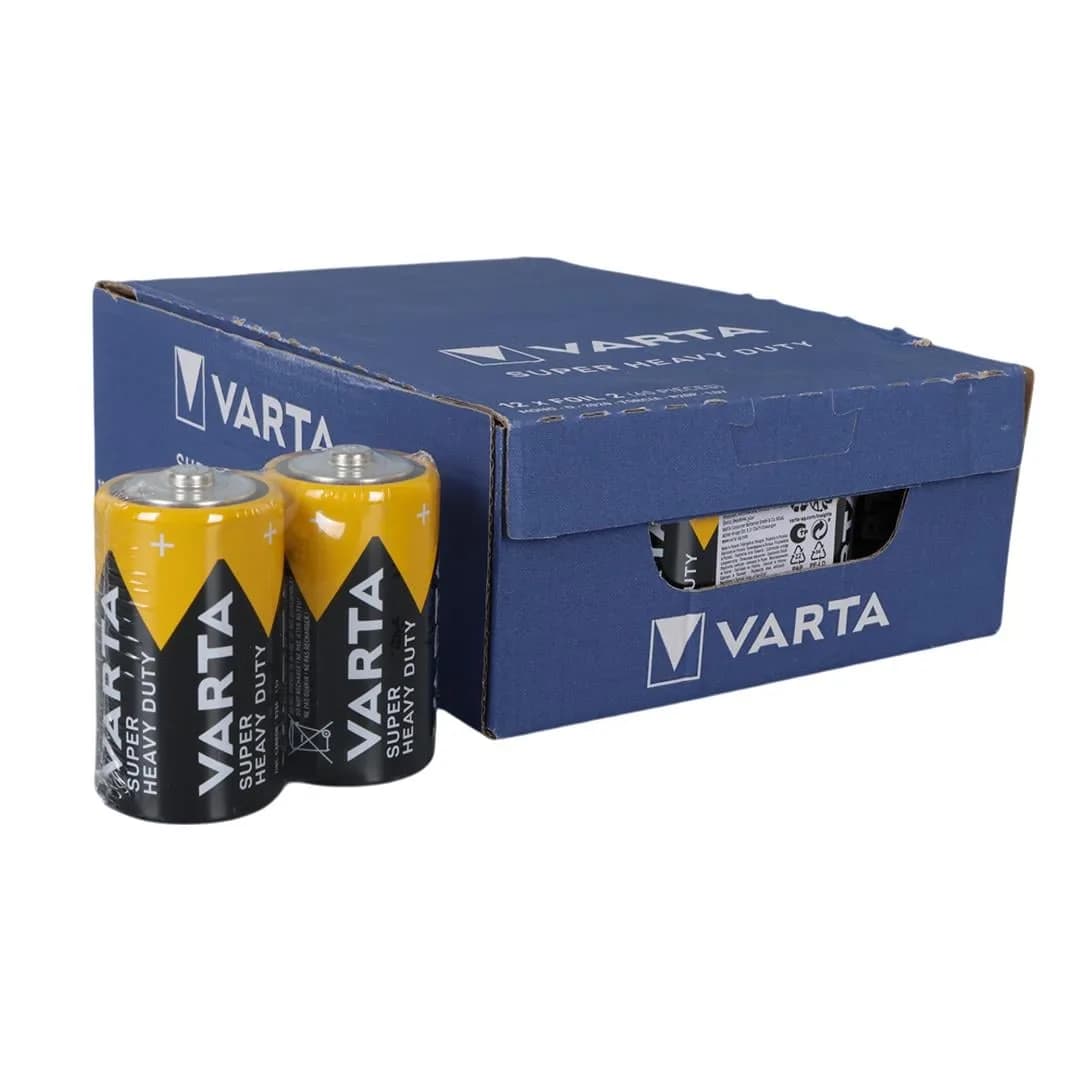 Varta Superlife Çinko Büyük D Boy Pil (24'lü Paket) - Seyyar Elektronik