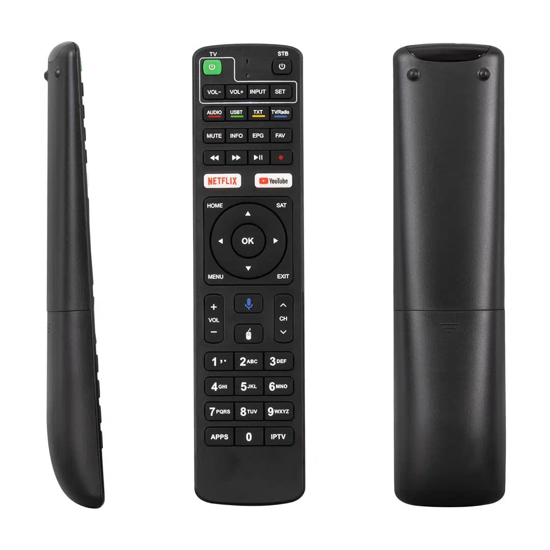 Weko Dreamstar Android Netflix ve Youtube Tuşlu Ses Komutlu Uydu Kumandası - Seyyar Elektronik