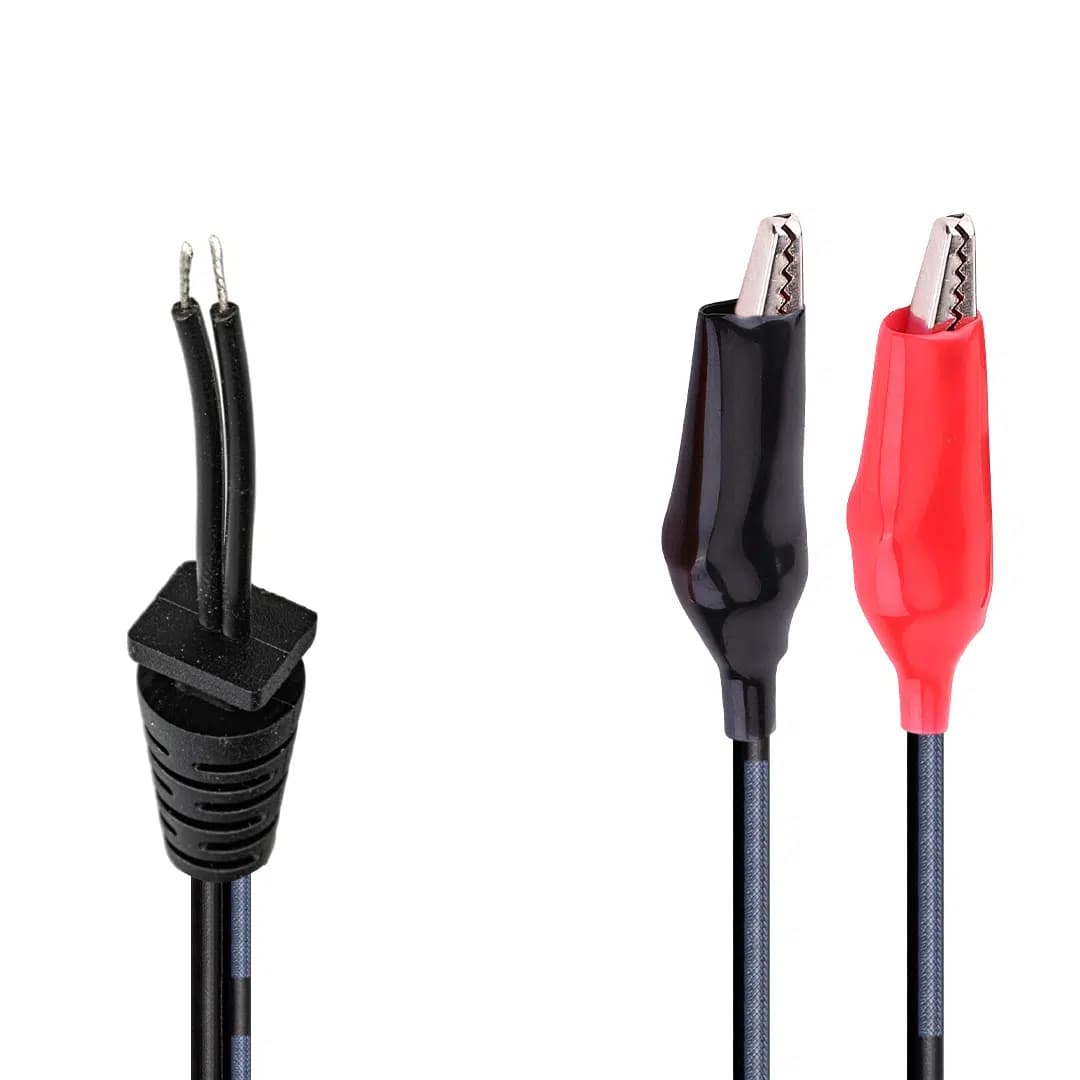 Weko Yerli Üretim 1.2 Metre Krokodil Uçlu Adaptör Kablo - Seyyar Elektronik