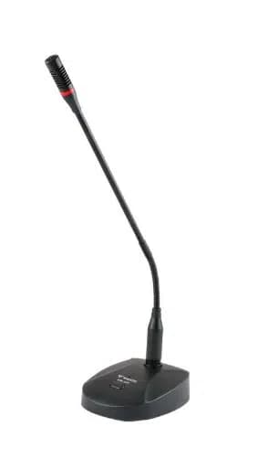 Westa WM-558 Profesyonel Işıklı ve Melodili Masaüstü Condenser Konferans Mikrofonu - Seyyar Elektronik