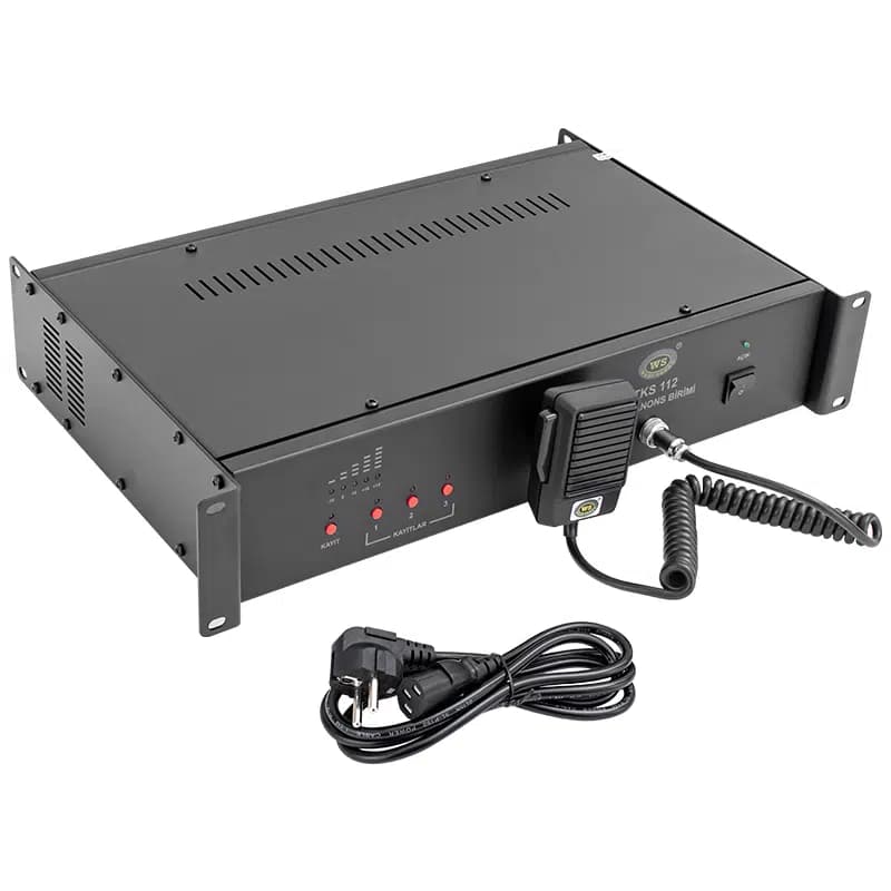Westsound TKS-112 ACL Acil Anons Ve Mesaj Kayıt Ünitesi - Seyyar Elektronik