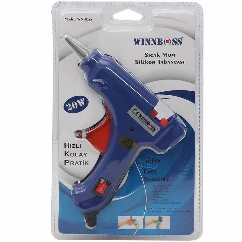 Winnboss WN-1022 Anahtarlı 20 Watt Küçük Silikon Tabancası - Seyyar Elektronik
