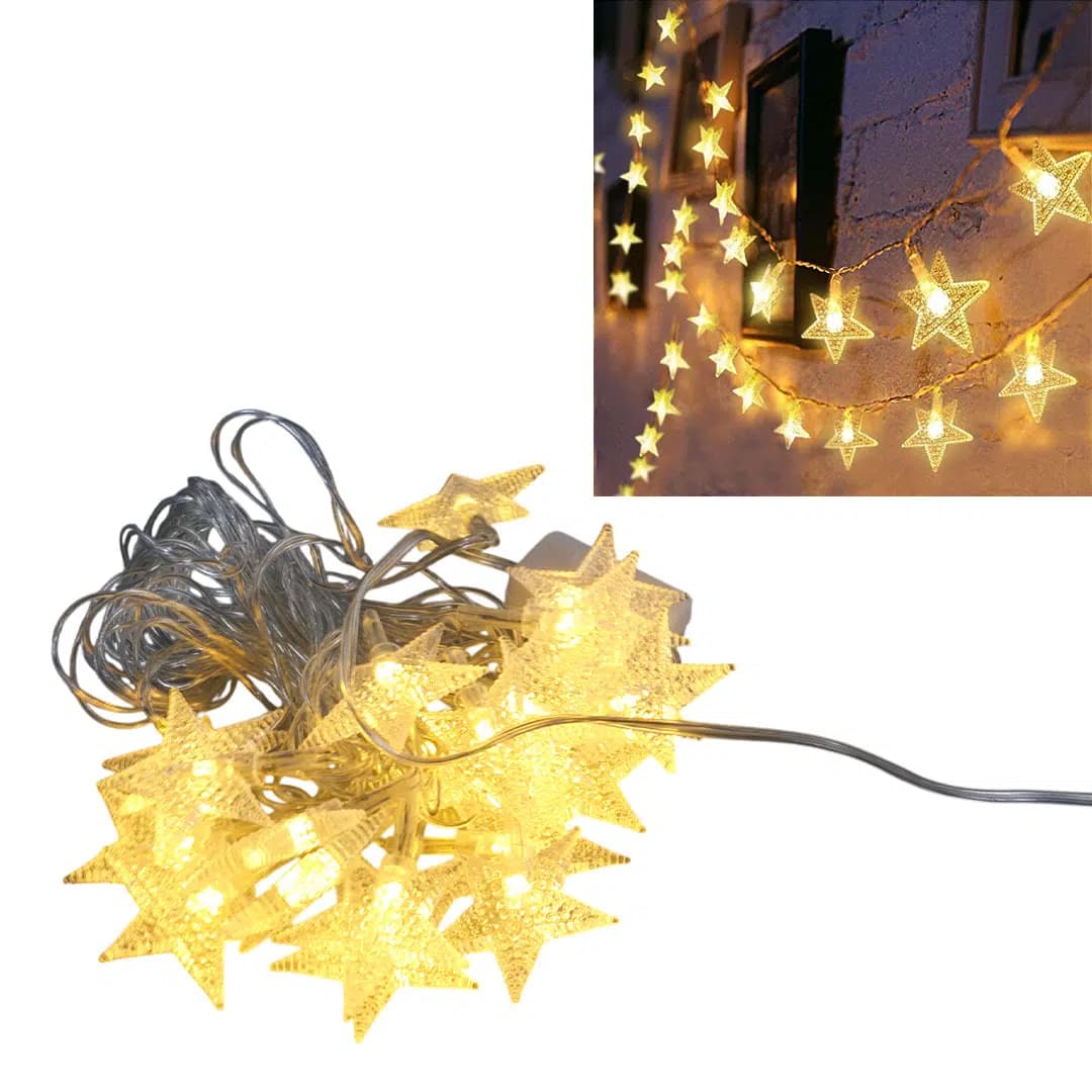 Winnboss WN-1181 5 Metre 20 Ledli Yıldızlı Günışığı Sabit Led Dekoratif Aydınlatma 5 Watt AC220V - Seyyar Elektronik