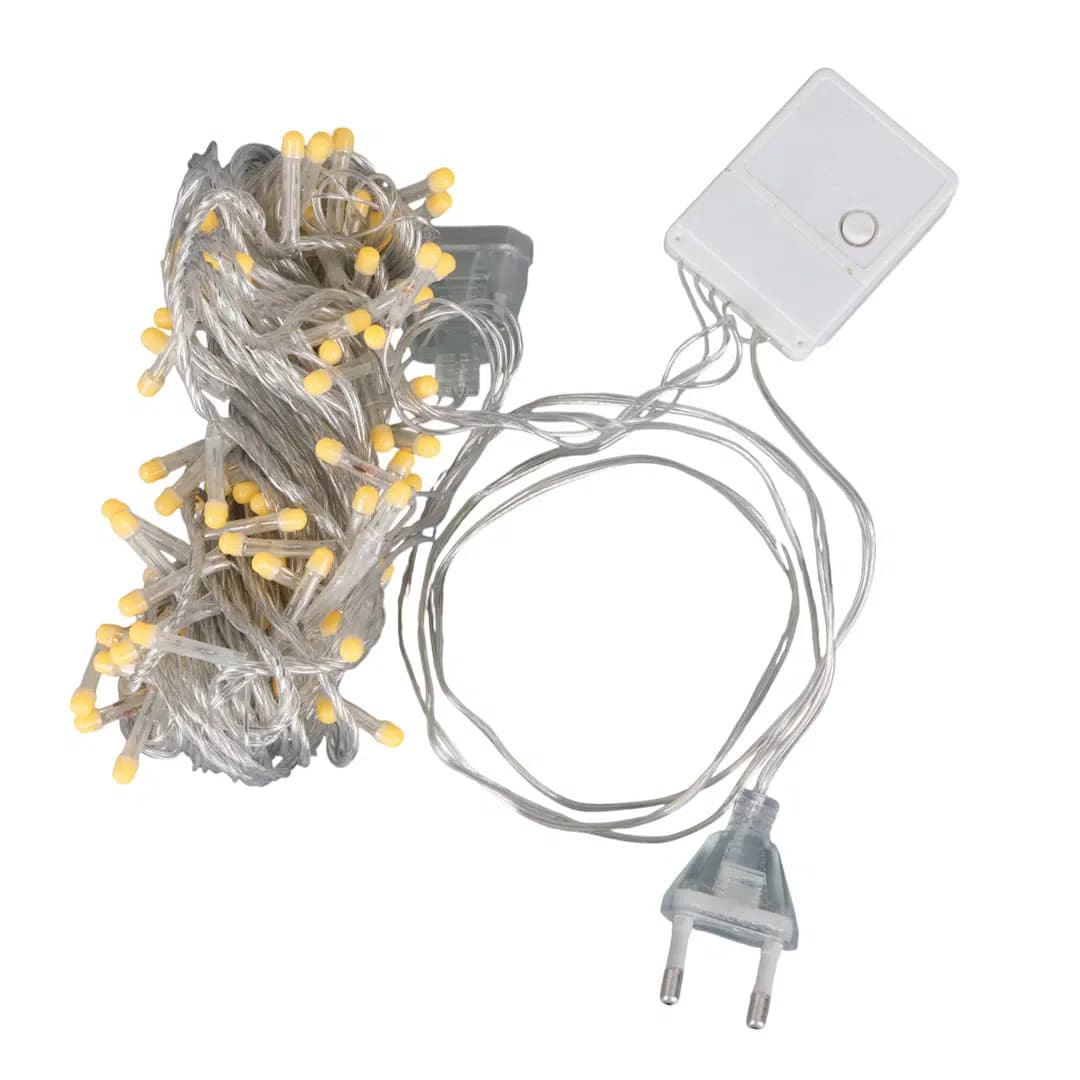 Winnboss WN-1182 Gün Işığı 10 Metre Dekoratif Led Yılbaşı Işığı 5 Watt AC220V - Seyyar Elektronik