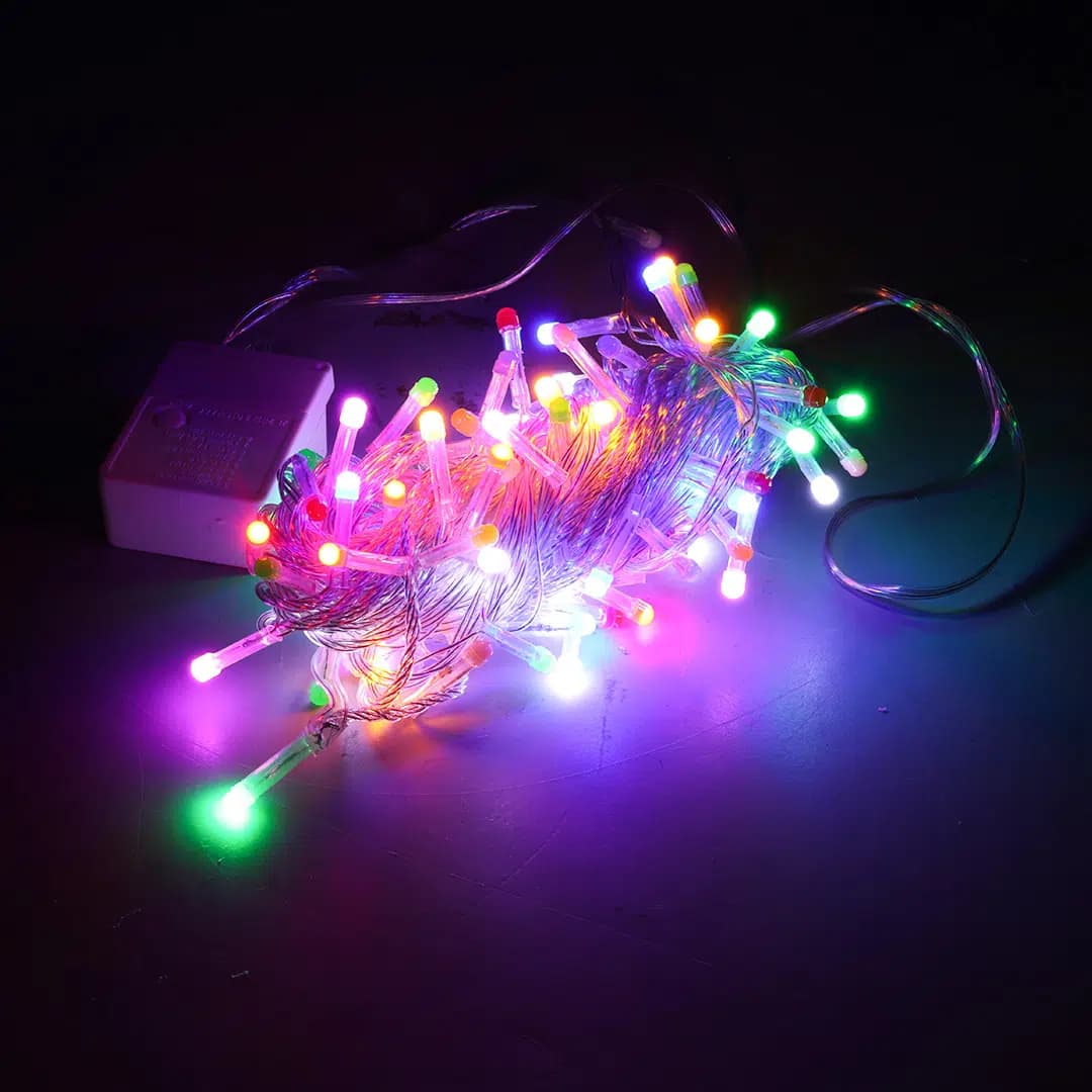 Winnboss WN-1182 RGB Renkli 10 Metre Dekoratif Led Yılbaşı Işığı 5 Watt AC220V - Seyyar Elektronik